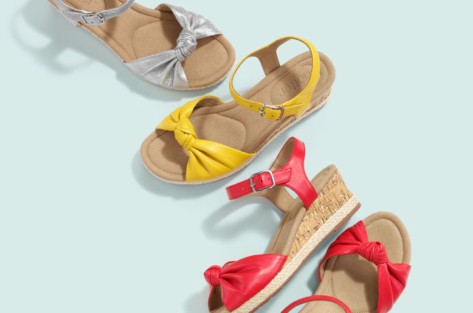 red herring sandals